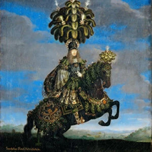 Gundakar, Prince Dietrichstein (1623-1690) in a costume for a Horse-ballet, 1667. Artist: Thomas, Jan (1617-1678)
