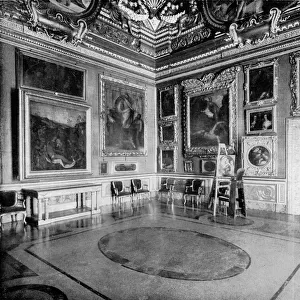Hall of Saturn, Pitti Palace, Florence, Italy, 1893. Artist: John L Stoddard