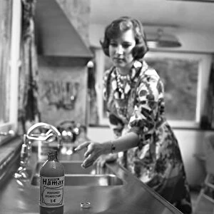 Hamax disinfectant, marketing shot, 1963. Artist: Michael Walters