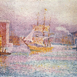 The Harbour at Marseilles, 1907. Artist: Paul Signac