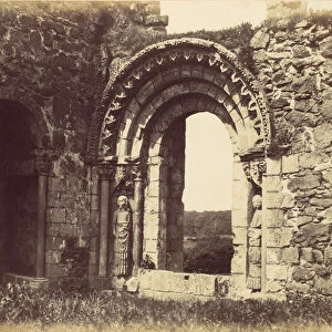 Haughmond Abbey, 1858. Creator: Alfred Capel-Cure