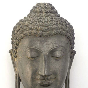 Head of a Buddha, Lan Na period, ca. 1500. Creator: Unknown