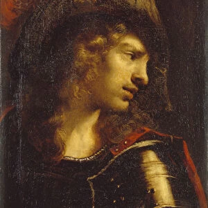 Head of the young warrior. Artist: Pietro della Vecchia (1603-1678)