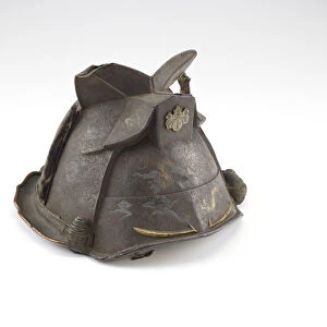 Helmet (kabuto), Edo period, late 17th-early 18th century. Creator: Nobuie Myochin