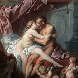 Heracles and Omphale, 18th century. Artist: Francois Boucher
