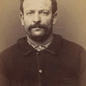 Heurteaux. Auguste. 31 ans, ne a Paris Xe. Polisseur. Anarchiste. 3 / 3 / 94. 1894