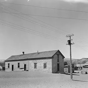 High school in Escalante, Utah, 1936. Creator: Dorothea Lange