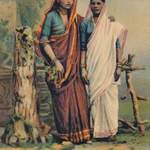 Hindu Ayahs, c1910. Creator: Unknown