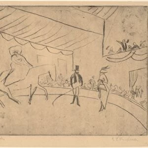 Hippodrome, 1910. Creator: Ernst Kirchner