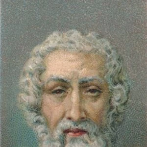 Homer, 1st-2nd century, Roman poet, from Baiae, Campania, Italy, 1924