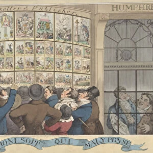 Honi. Soi. Qui. Mal. Y. Pense: The Caricature Shop of G. Humphrey, 27 St. James