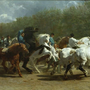 The Horse Fair, 1852-55. Creator: Rosa Bonheur