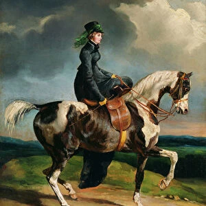 Horsewoman, 1820 or later. Creator: Theodore Gericault