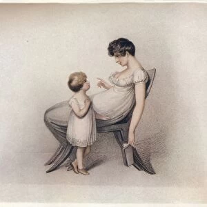I Could Not Learn My Book Mama, c1810. Artist: Adam Buck