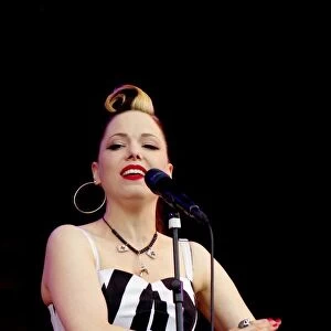 Imelda May, Love Supreme Jazz Festival, Glynde Place, East Sussex, 2014. Artist: Brian O Connor