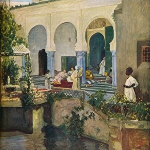 Interior of a Moorish Harem, 1907. Artist: Sir John Lavery
