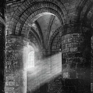 Interior of St Magnus Cathedral, Kirkwall, Orkney, Scotland, 1924-1926. Artist: Thomas Kent