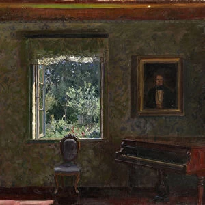 Interior. Sunny Day. Artist: Zhukovsky, Stanislav Yulianovich (1873-1944)