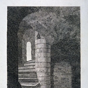 Interior of the White Tower, Tower of London, 1806