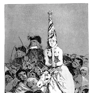 Nothing could be done about it, 1799. Artist: Francisco Goya