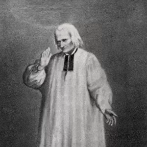 Jean-Marie Vianney, Cure d Ars, French priest, 1858