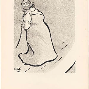 Jeanne Bloch, from Le Cafe-Concert, 1893. Creator: Henri-Gabriel Ibels