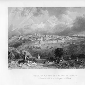 Jerusalem, Israel, 1841. Artist: Sam Fisher