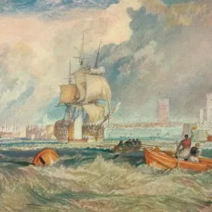 JMW Turner's Portsmouth Print, 1905