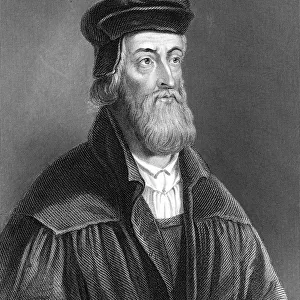 John Wycliffe, 14th century English religious reformer, 1882