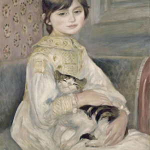 Julie Manet, 1887. Artist: Renoir, Pierre Auguste (1841-1919)