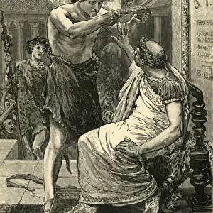Julius Caesar Refusing The Crown Offered By Antony, 1890. Creator: Unknown