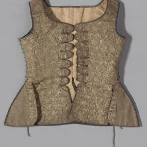 Jumps (Womans Waistcoat), France, Mid-18th century. Creator: Unknown