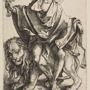 Justice, ca. 1499. Creator: Albrecht Durer