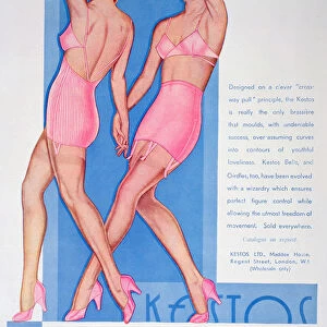 Kestos lingerie advert, 1935