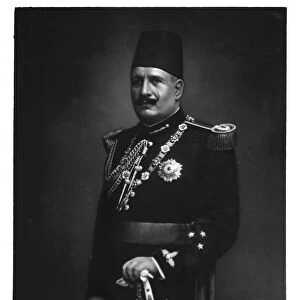 King Fuad I of Egypt, c1920s. Creator: Riad Shehata