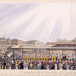 King George IVs Coronation Procession, London, 1821