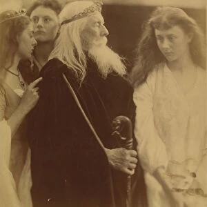 King Lear Alotting His Kingdom to His Three Daughters, 1872