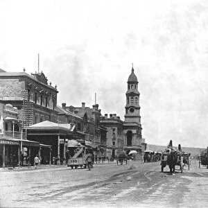 King William Street looking south, Adelaide, Australia, 1895. Creator: York & Son