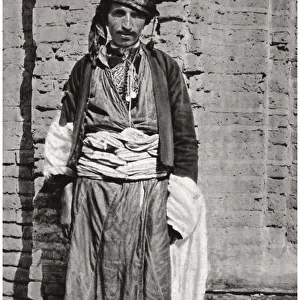 A Kurdish tribesman from southern Kurdistan, Iraq, 1925. Artist: A Kerim