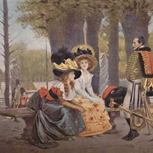 La Causerie. - Life in Paris in 1793, (1896)