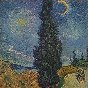 La Route Aux Cypres, 1890. Artist: Vincent van Gogh
