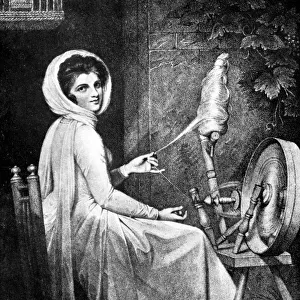 Lady Emma Hamilton (1765-1815), 19th century. Artist: Romney