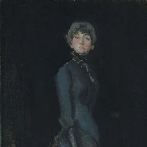 Lady in Gray, ca. 1883. Creator: James Abbott McNeill Whistler