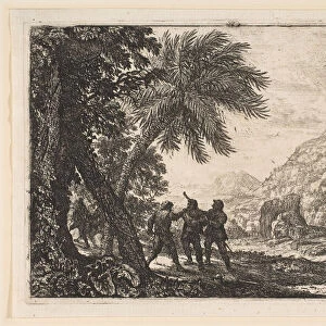 Landscape with Brigands, 1633. Creator: Claude Lorrain