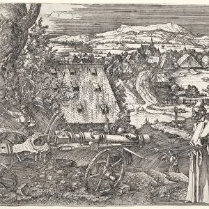 Landscape with the Cannon, 1518. Creator: Albrecht Dürer (German, 1471-1528)