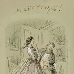 A Lecture!, n. d. Creator: Hablot Knight Browne