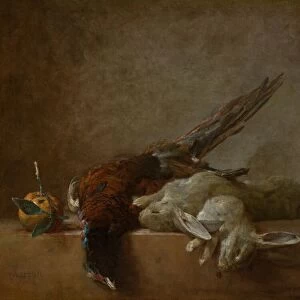 Still Life with Game, probably 1750s. Creator: Jean-Simeon Chardin
