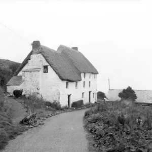 The Lizard Village Print, c1955 The Lizard Village Print, c1955