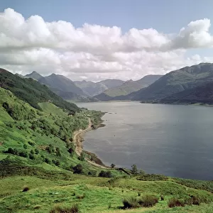Loch Duick and the Five Sisters of Kintail