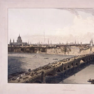 London Bridge, 1804. Artist: William Daniell